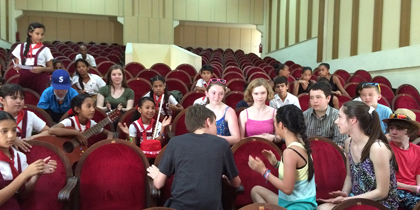 Satellite Primos in Bayamo music School