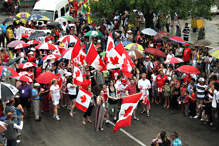 70 people in the parade