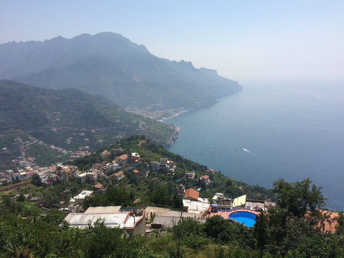 Ravello view from Stage